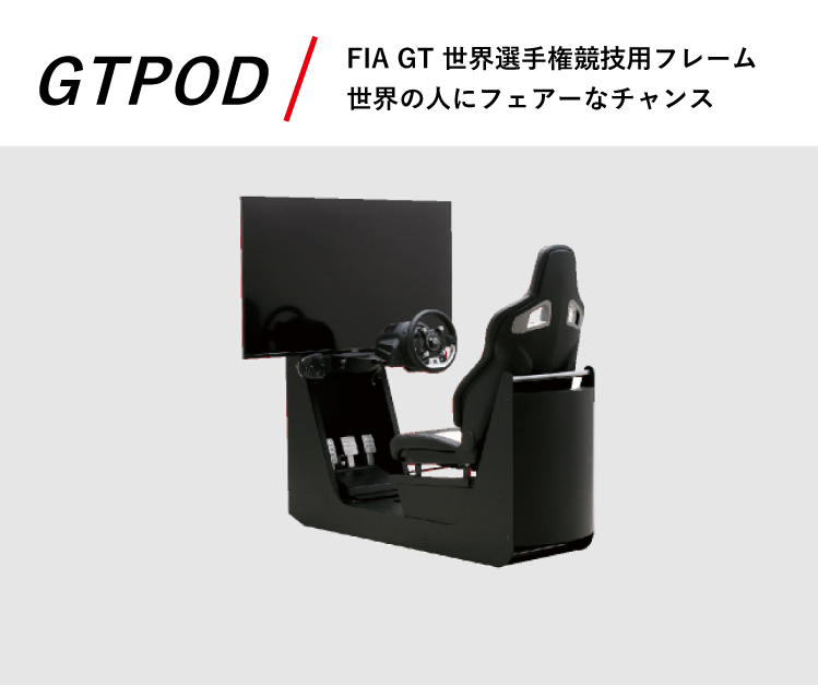 GTPOD FIA GT 世界選手権競技用フレーム 世界の人にフェアーなチャンス